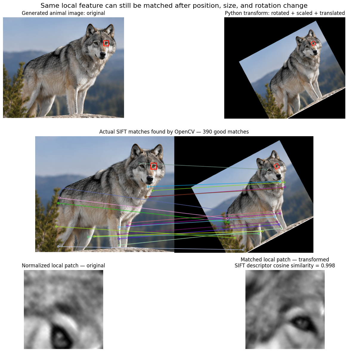 SIFT wolf